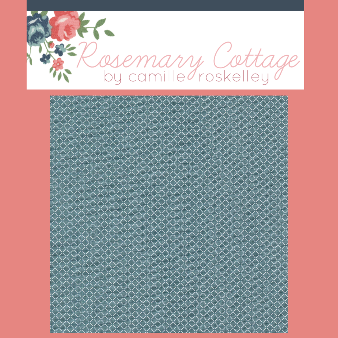Rosemary Cottage Curated Bundle (6 fabrics) by Camille Roskelley for Moda Fabrics, Half Yard and Fat Quarter Bundles