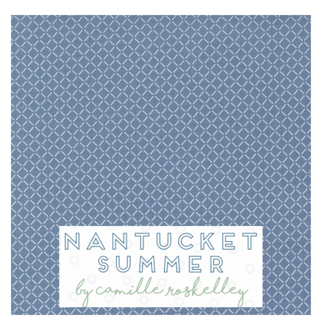 Nantucket Summer Curated Bundle (7 fabrics) by Camille Roskelley for Moda Fabrics, Fat Quarter and Half Yard Options