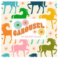 Carousel Curated 6 fabric Half Yard and Fat Quarter Bundles by Melody Miller for Ruby Star Society