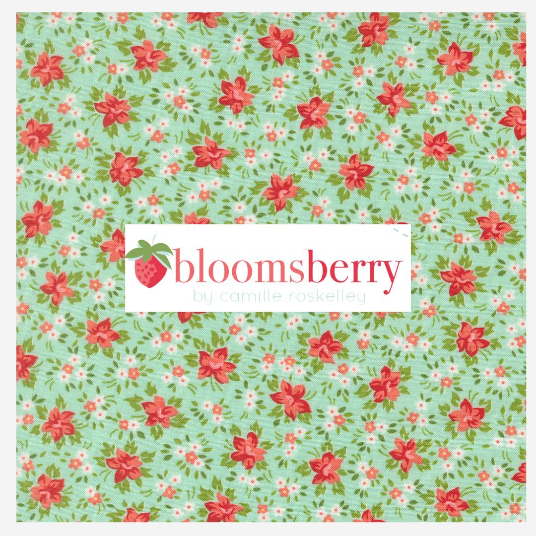 Bloomsberry by Camille Roskelley Curated Fat Quarter and Half Yard Bundles (8 fabrics) by Moda Fabrics