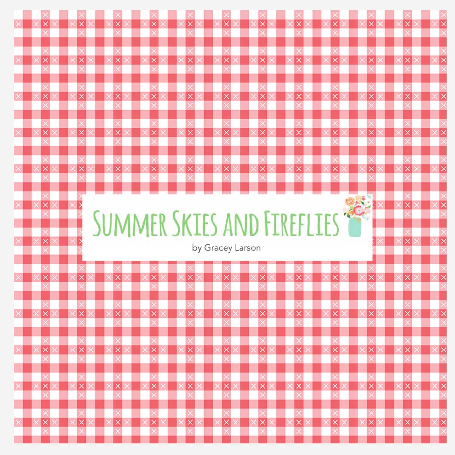 Summer Skies & Fireflies Curated Half Yard and Fat Quarter Bundles (8 fabrics) by Sandy Gervais for Riley Blake Fabrics