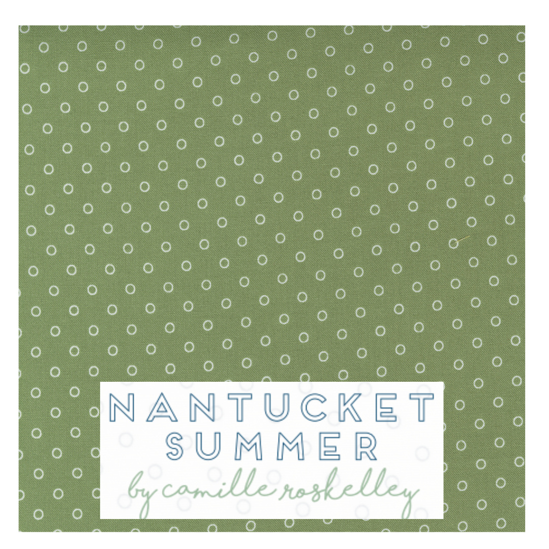 Nantucket Summer Curated Bundle (7 fabrics) by Camille Roskelley for Moda Fabrics, Fat Quarter and Half Yard Options