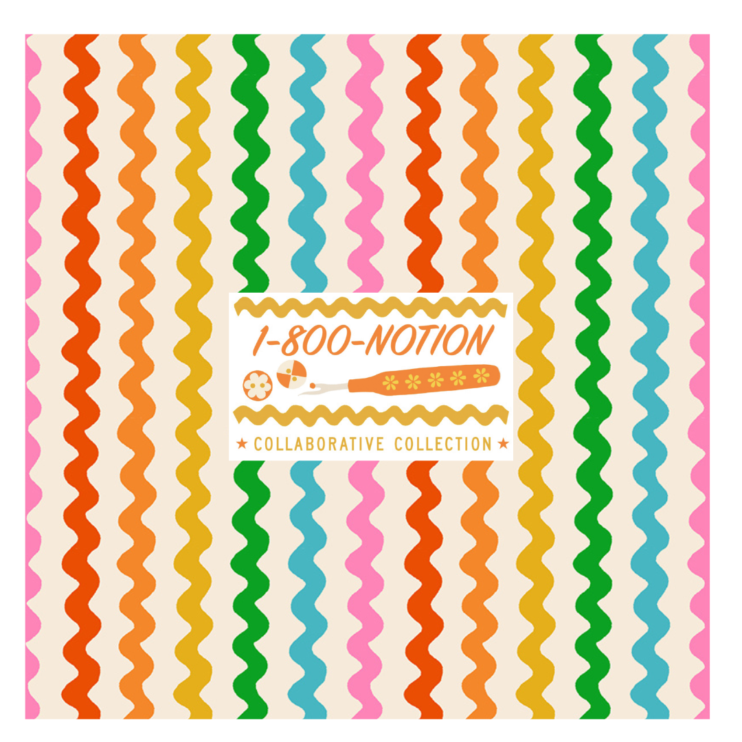 1 800 Notion by Ruby Star Society Curated Fat Quarter and Half Yard Bundles (7 fabrics)