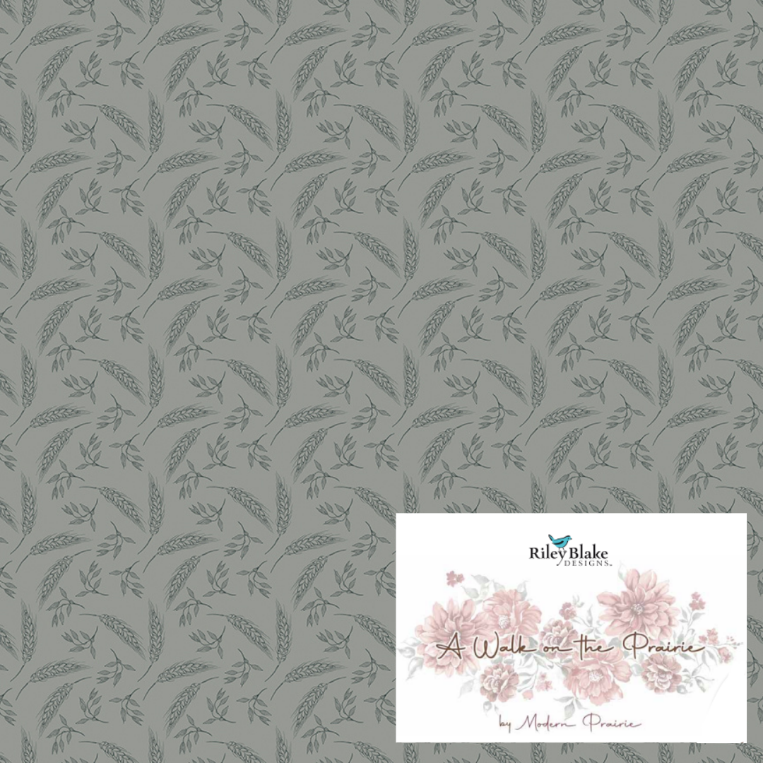 A Walk on the Prairie Curated Half Yard and Fat Quarter Bundles (7 fabrics) by Melissa Gilbert for Riley Blake Fabrics
