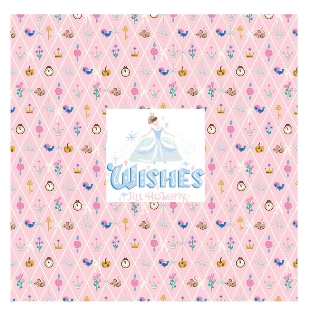 Wishes Bundle 1 by Jill Howarth Curated Fat Quarter and Half Yard Bundles (7 fabrics) by Riley Blake Designs