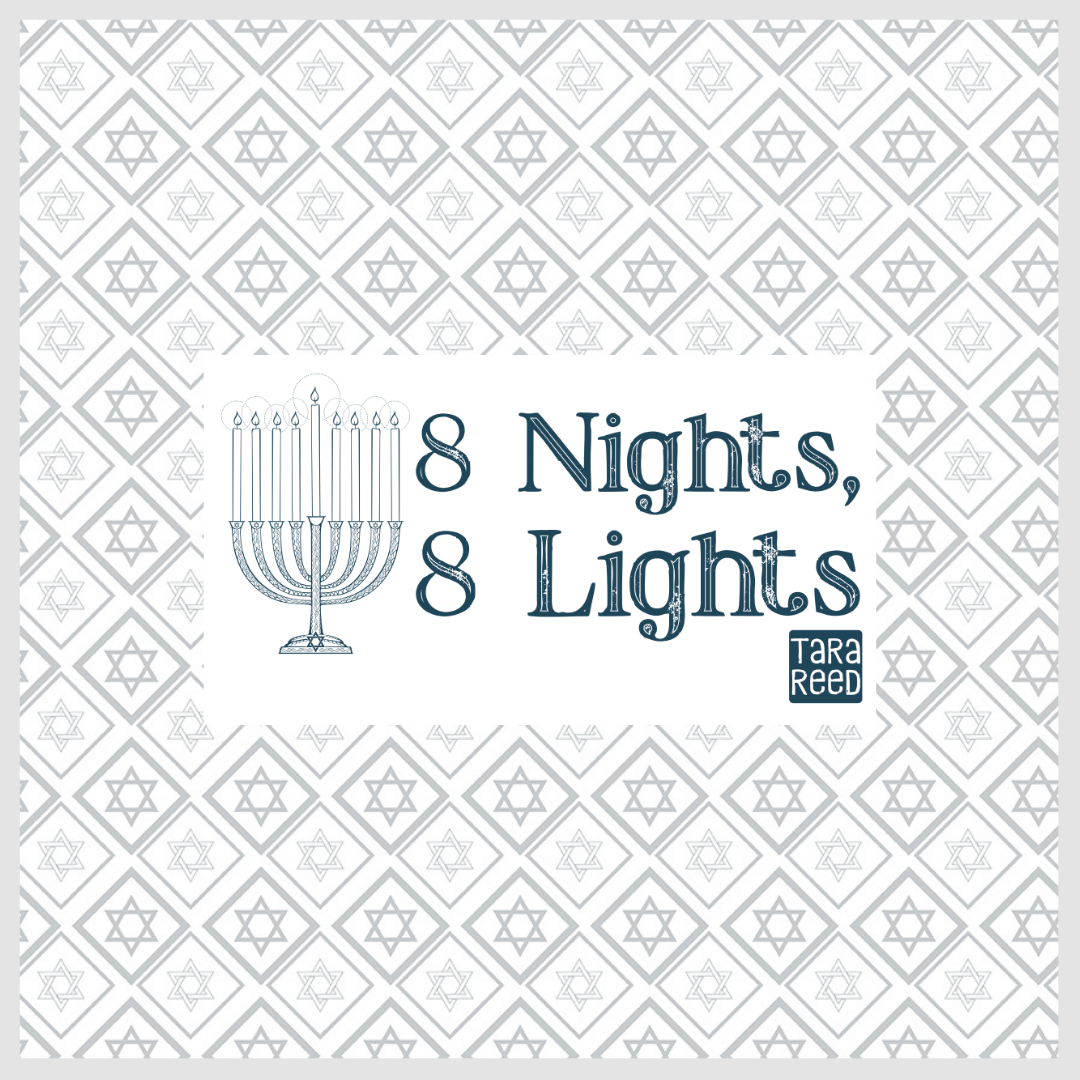 8 Nights, 8 Lights, Curated Half Yard and Fat Quarter Bundles (5 fabrics) by Tara Reed for Riley Blake Fabrics