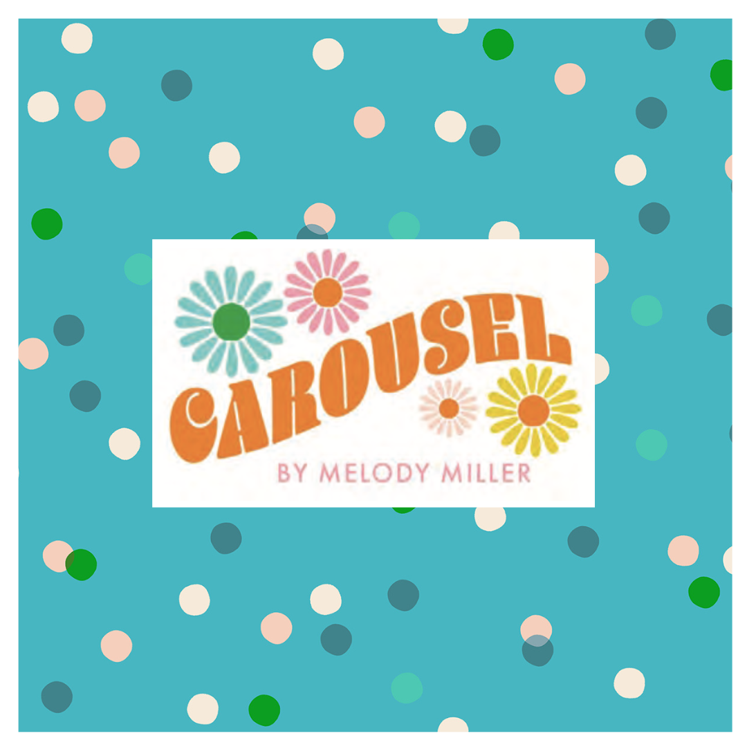 Carousel Curated 6 fabric Half Yard and Fat Quarter Bundles by Melody Miller for Ruby Star Society