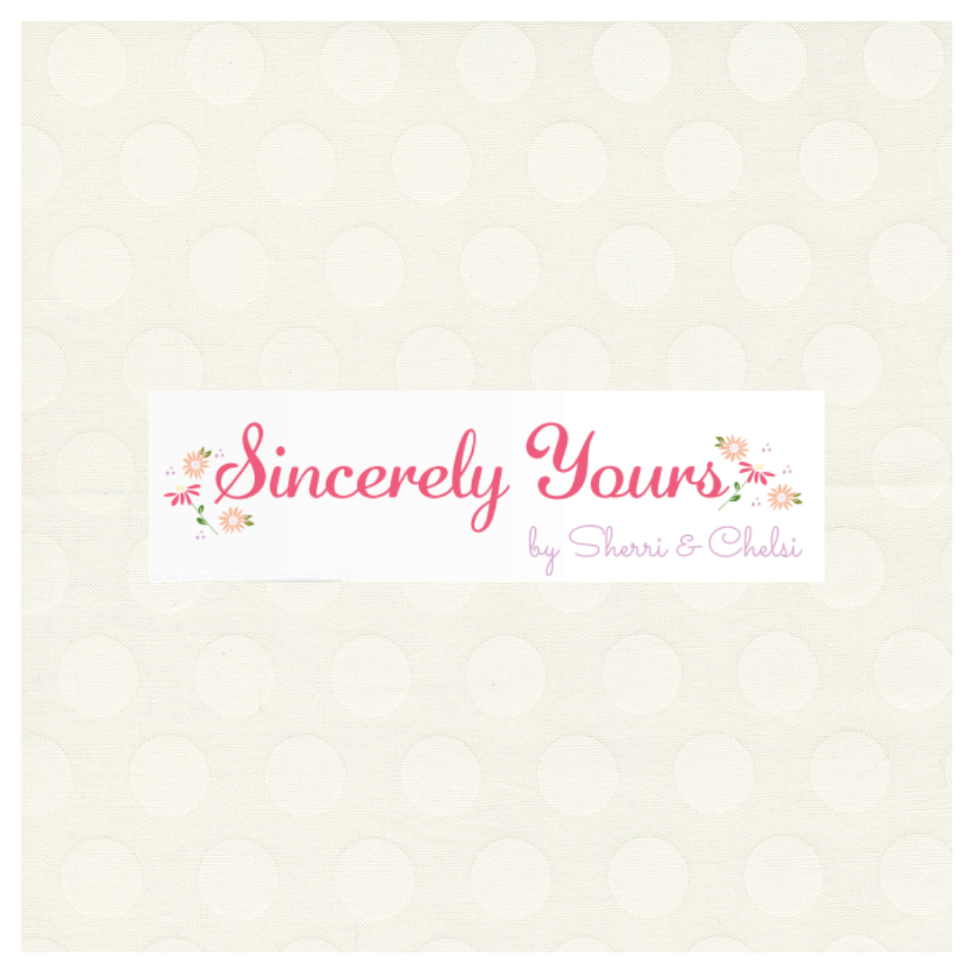 Sincerely Yours Curated Bundle (7 fabrics) by Sherri and Chelsi for Moda Fabrics, Curated Half Yard and Fat Quarter Bundles