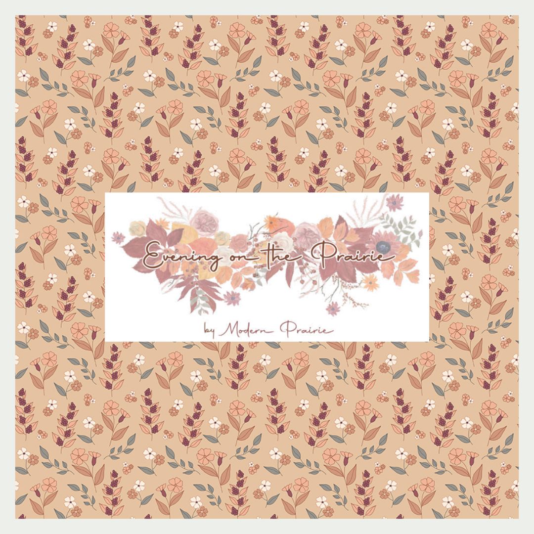 Evening on the Prairie by Melissa Gilbert for Riley Blake Designs, 9 Fabric Curated Half Yard and Fat Quarter Bundles