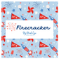 Firecracker Curated Bundle (6 fabrics) by My Mind's Eye for Riley Blake Designs, Half Yard and Fat Quarter Bundles