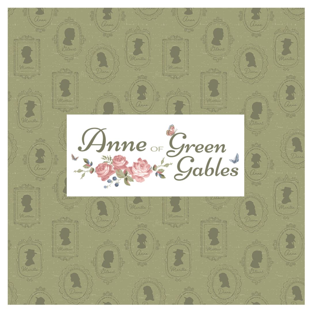Anne of Green Gables Curated Fat Quarter and Half Yard Bundles (6 fabrics) by Riley Blake Designs