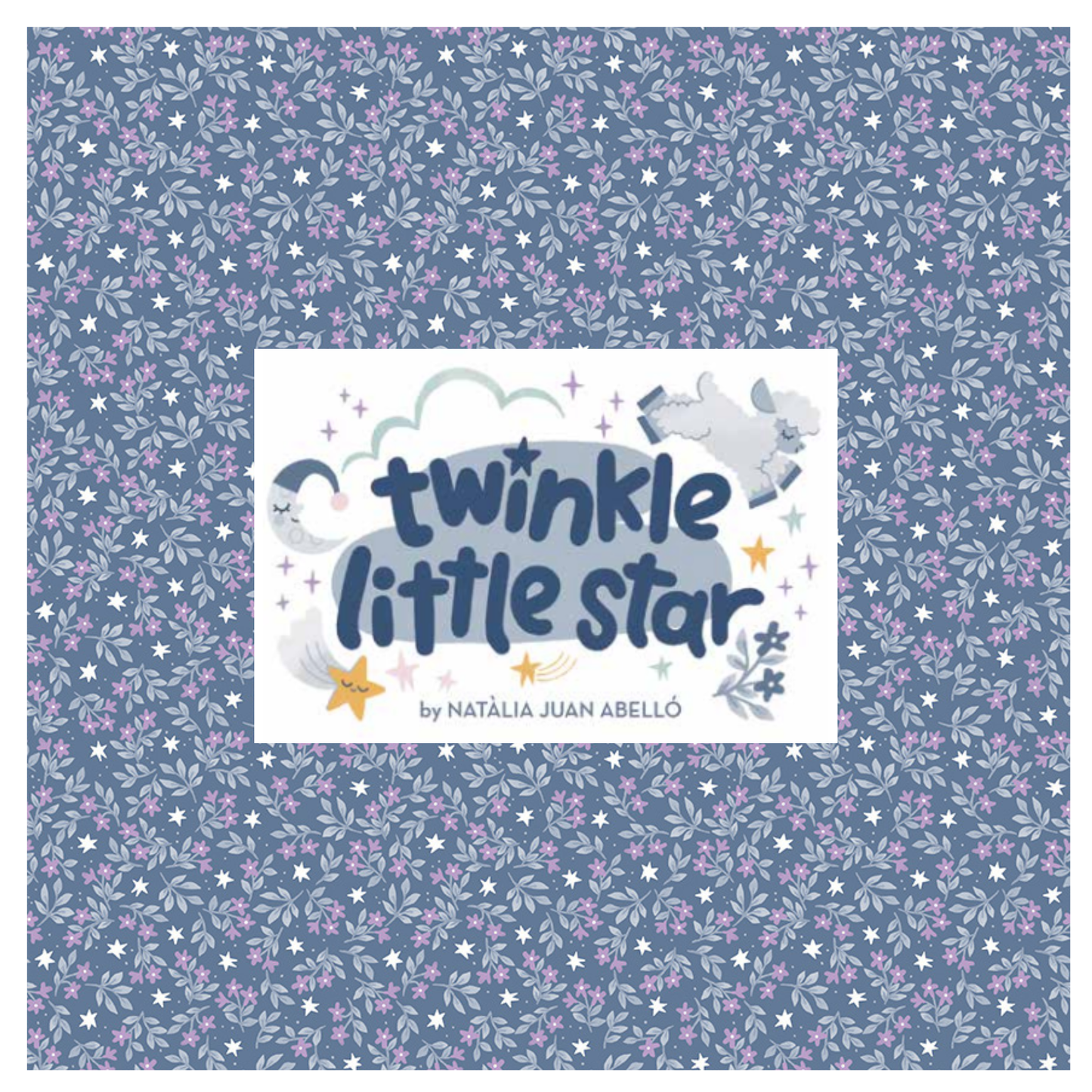 Twinkle Little Star by Natàlia Juan Abelló Curated Fat Quarter and Half Yard Bundles (6 fabrics) by Riley Blake Designs