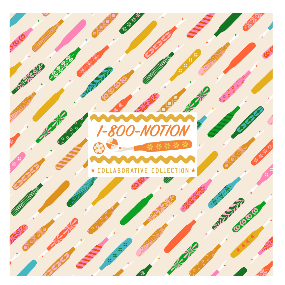 1 800 Notion by Ruby Star Society Curated Fat Quarter and Half Yard Bundles (7 fabrics)