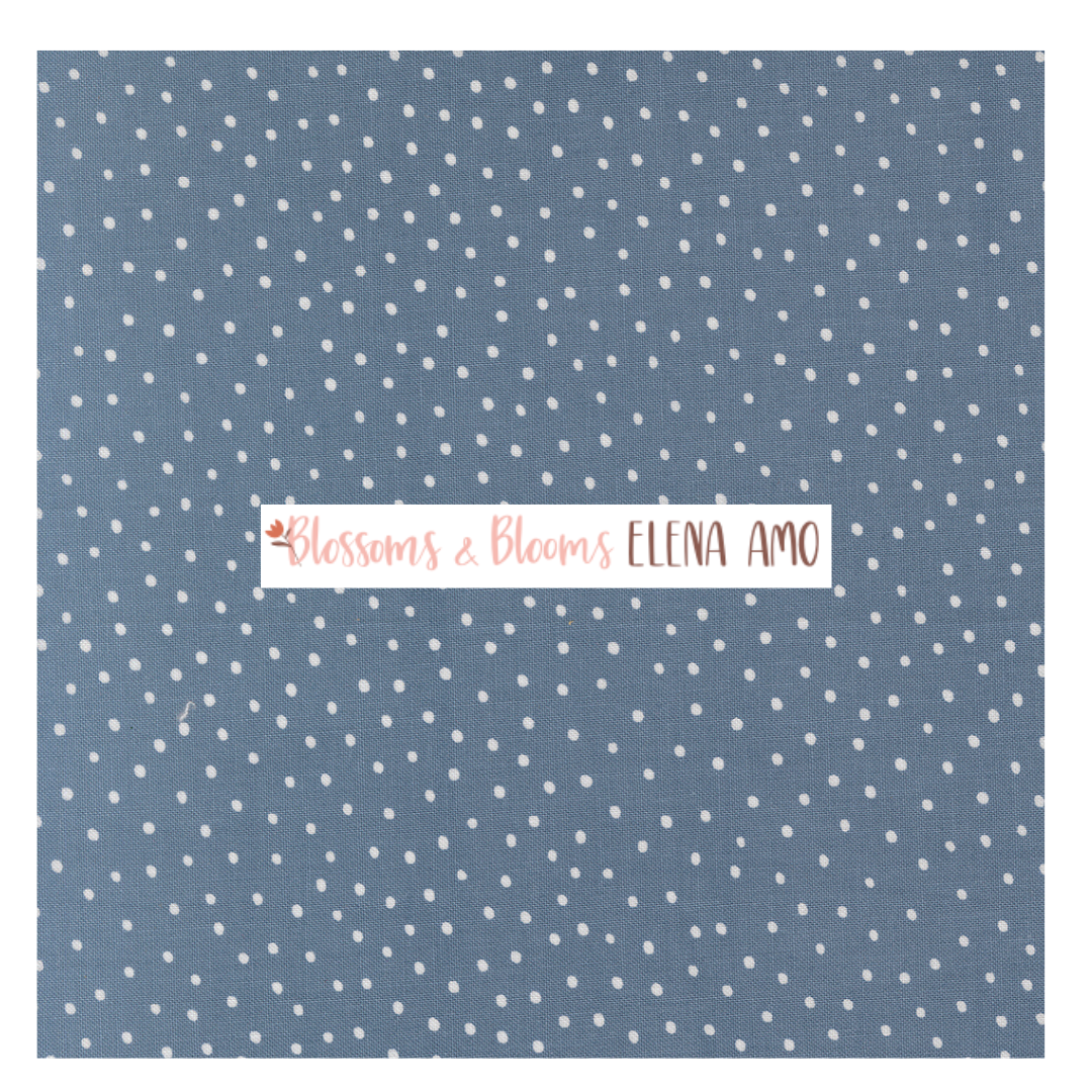 Blossoms and Blooms Curated Fat Quarter and Half Yard Bundle (7 fabrics) by Elena Amo for Moda Fabrics