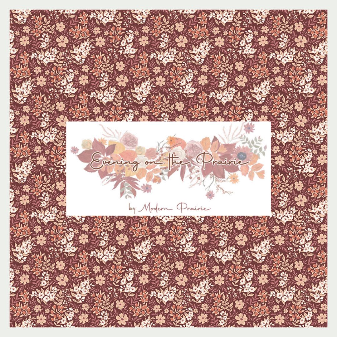 Evening on the Prairie by Melissa Gilbert for Riley Blake Designs, 9 Fabric Curated Half Yard and Fat Quarter Bundles