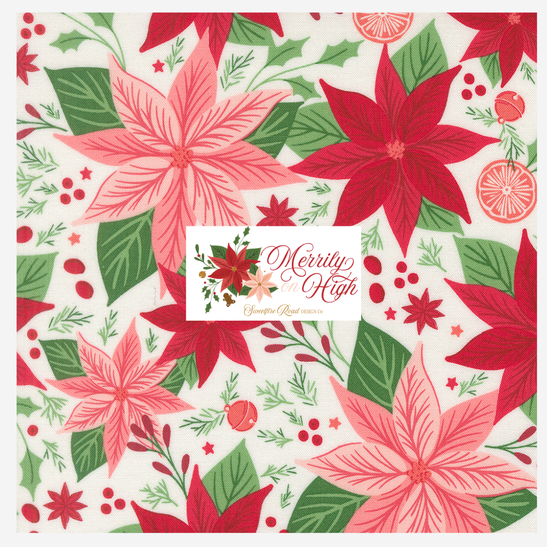 Merrily on High by Sweetfire Road Design Co. Curated Fat Quarter and Half Yard Bundles (8 fabrics) by Moda