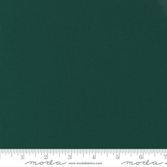Moda Bella Solids Christmas Green 9900 14, 1/2 yard increments