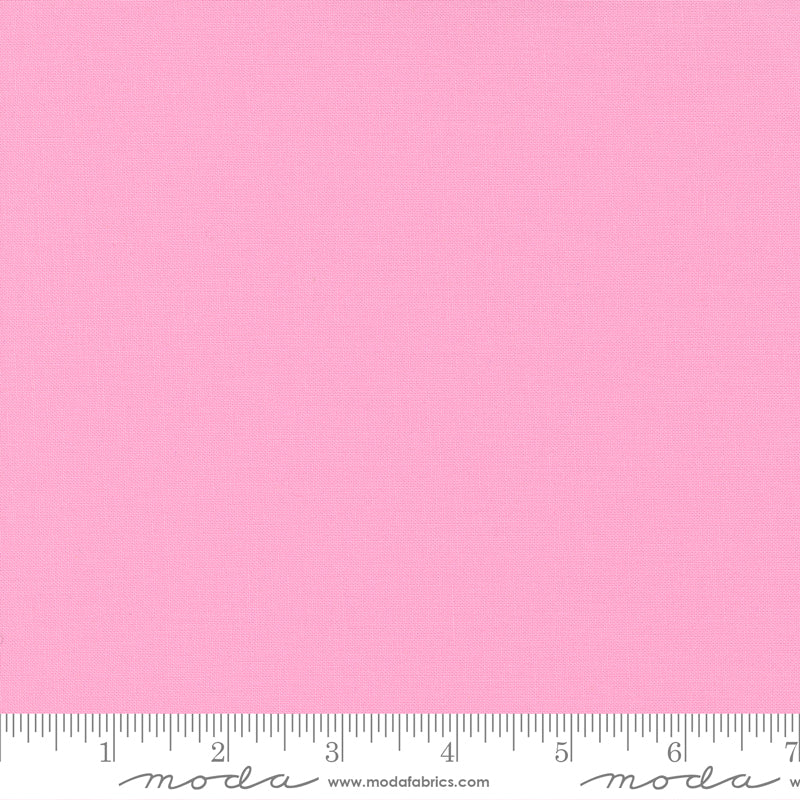 Moda Bella Solids Amelia Pink 9900 166, 1/2 yard increments