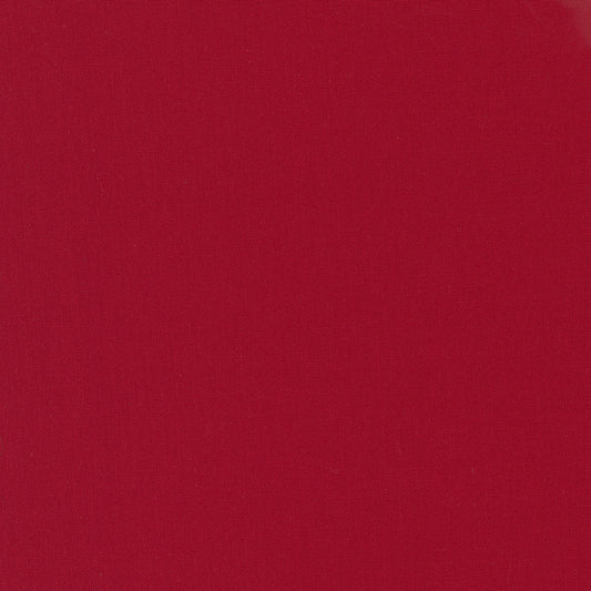Moda Bella Solids Country Red 9900 17, 1/2 yard increments