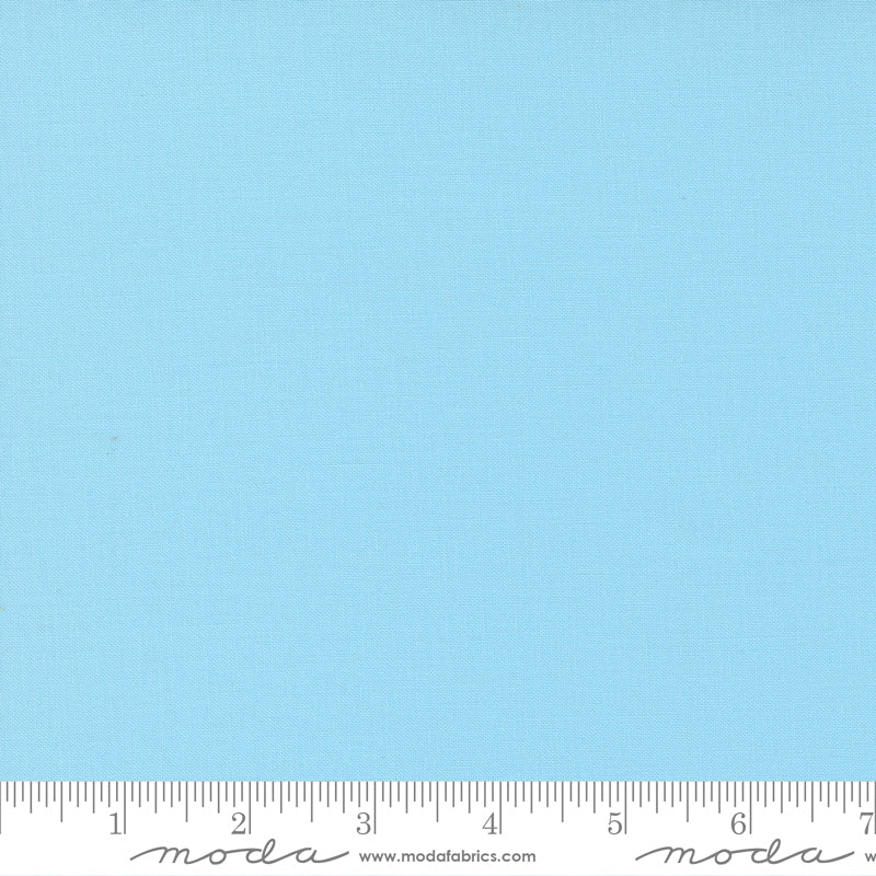 Moda Bella Solids Tranquil Aqua 9900 186, 1/2 yard increments
