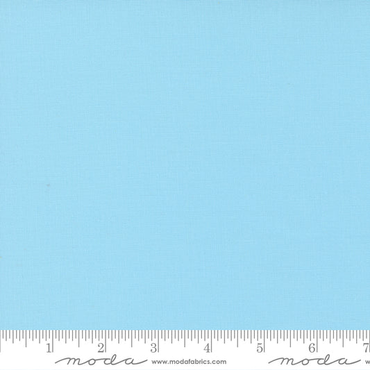Moda Bella Solids Tranquil Aqua 9900 186, 1/2 yard increments