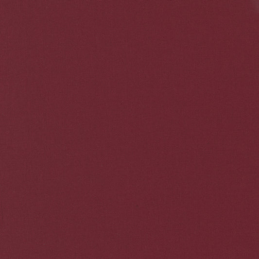 Moda Bella Solids Burgundy 9900 18, 1/2 yard increments