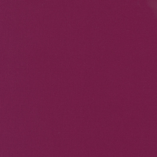 Moda Bella Solids Boysenberry 9900 217, 1/2 yard increments