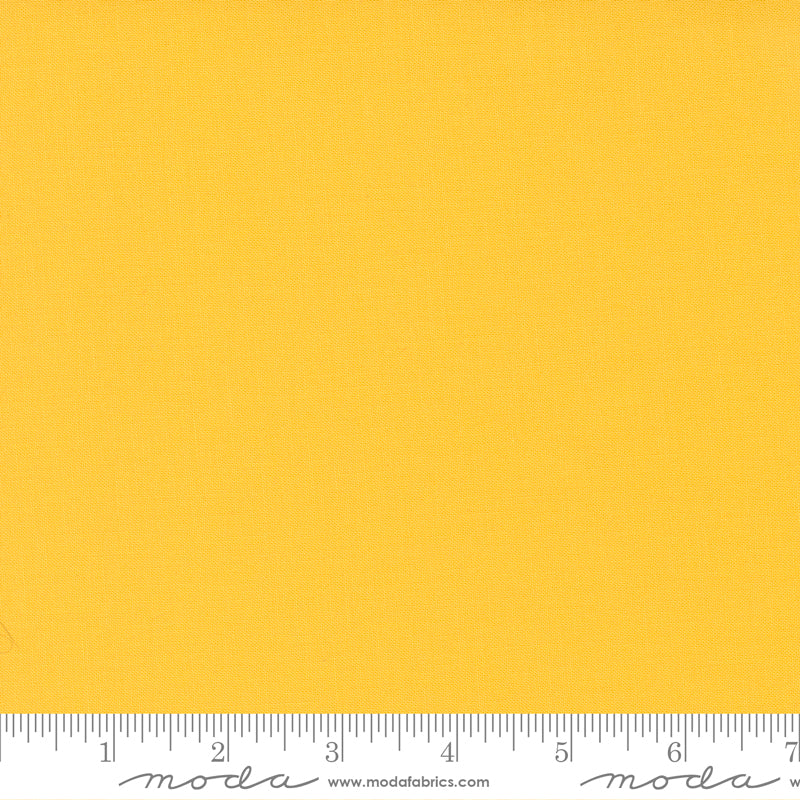 Moda Bella Solids Yellow 9900 24, 1/2 yard increments