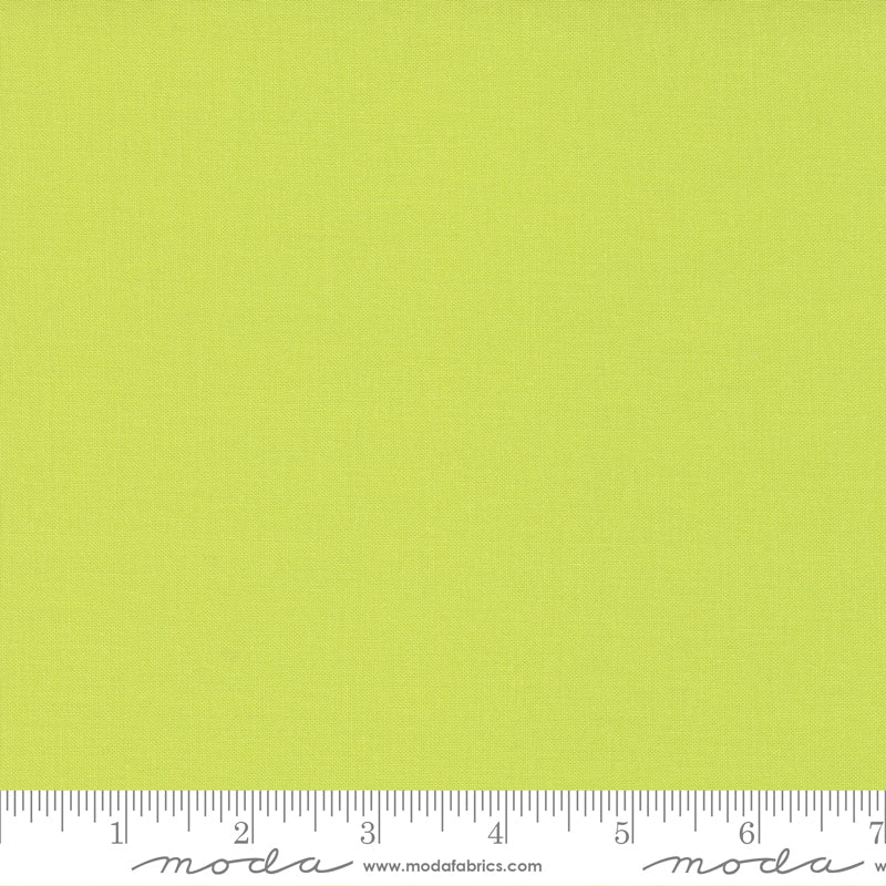 Moda Bella Solids Key Lime 9900 265, 1/2 yard increments