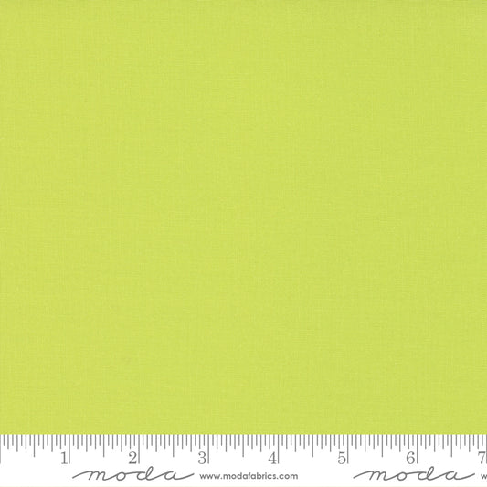 Moda Bella Solids Key Lime 9900 265, 1/2 yard increments