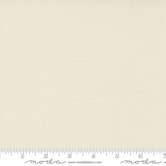 Moda Bella Solids Eggshell Fabric, 9900 281, 1/2 yard increments