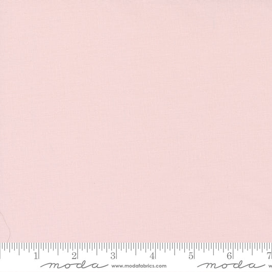 Moda Bella Solids Baby Pink 9900 30, 1/2 yard increments