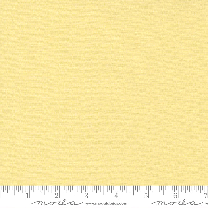 Moda Bella Solids Baby Yellow 9900 31, 1/2 yard increments