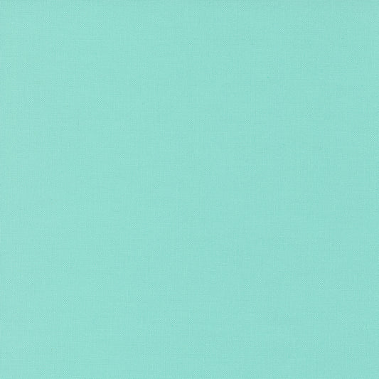 Moda Bella Solids Aqua 9900 34, 1/2 yard increments