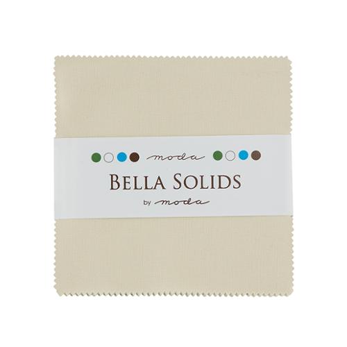 Bella Solids Charm Pack Natural (42 5x5" squares) by Moda Fabrics 9900PP 12