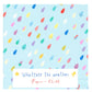 Whatever the Weather by Paper+Cloth for Moda Fabrics, Half Yard and Fat Quarter Bundles (8 fabrics)