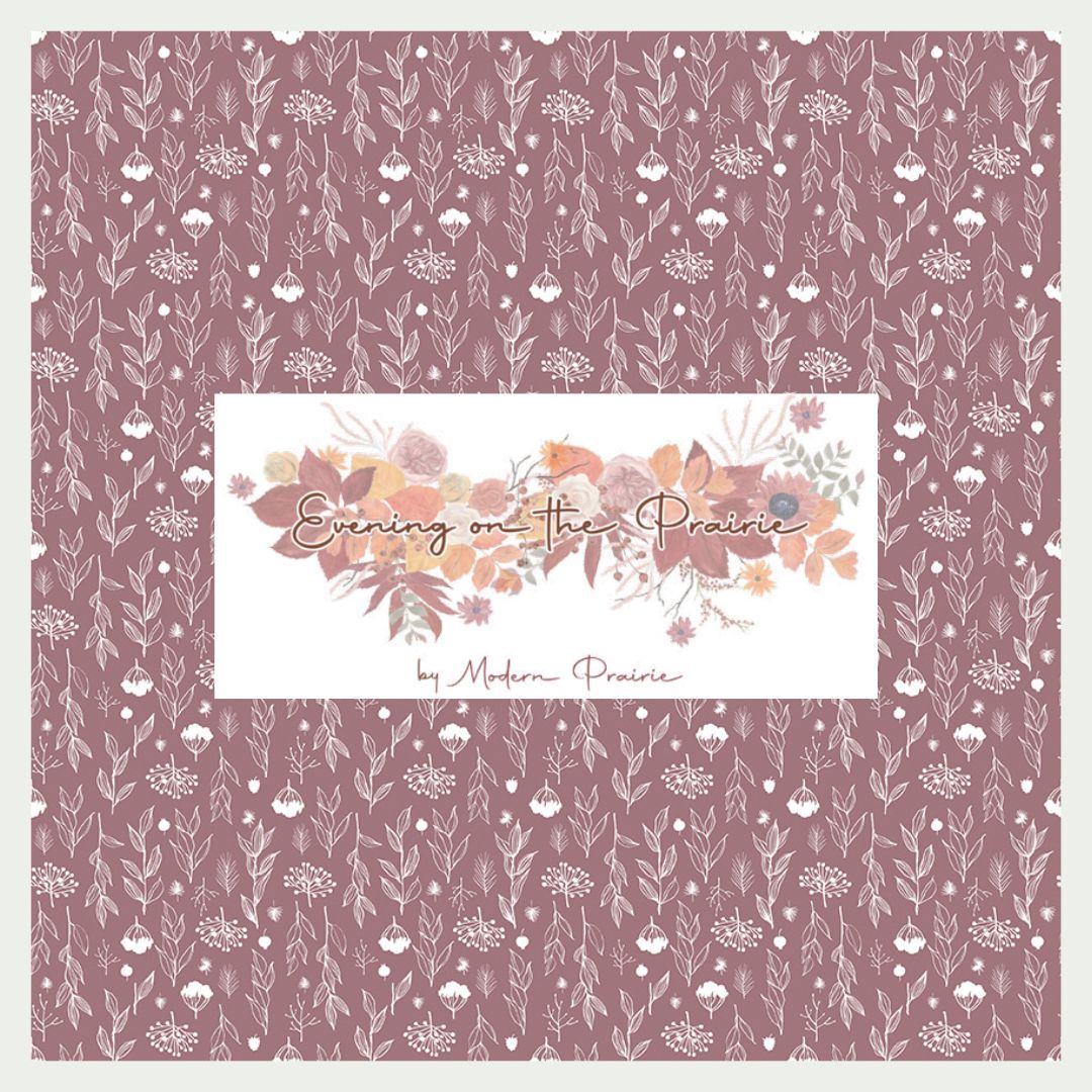 Evening on the Prairie by Melissa Gilbert for Riley Blake Designs, 9 Fabric Curated Half Yard and Fat Quarter Bundles
