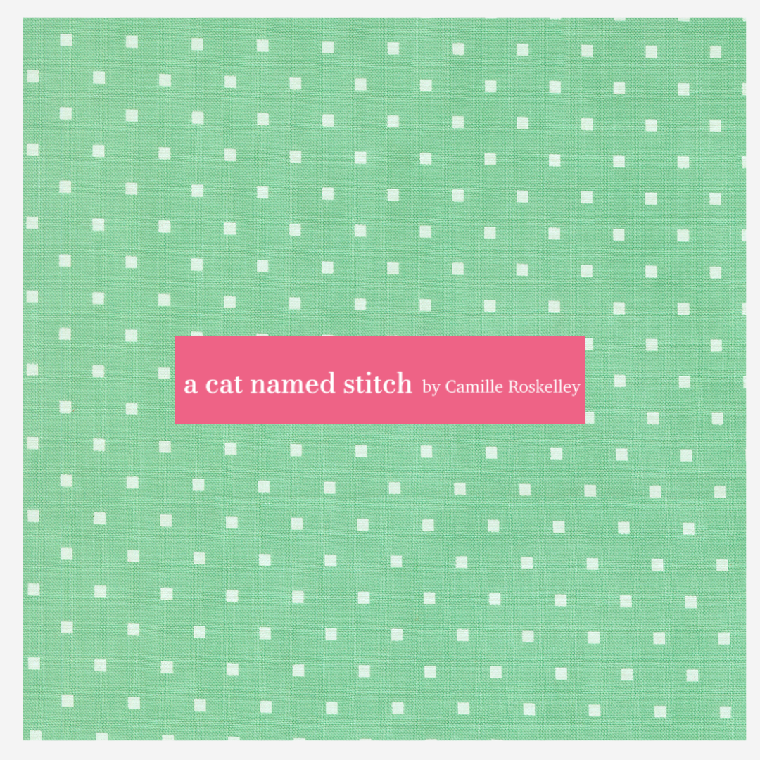 A Cat Named Stitch Curated Half Yard and Fat Quarter Bundles (8 fabrics) by Camille Roskelley for Moda Fabrics