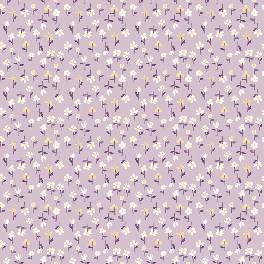 Hello Spring Floral Lilac for Riley Blake Fabrics C12965-LILAC