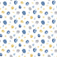 Hanukkah Nights Dreidels White for Riley Blake Fabrics C13431-WHITE