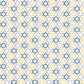 Hanukkah Nights Star of David White for Riley Blake Fabrics C13432-WHITE