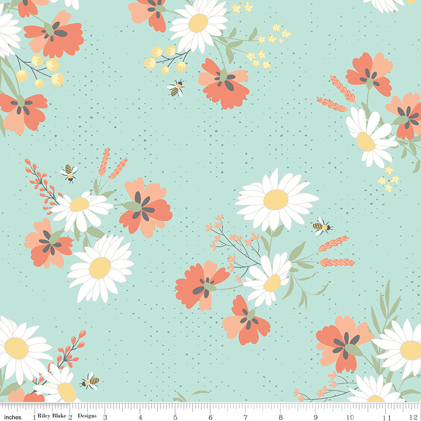 Sunshine and Sweet Tea Half Yard Bundle (7) for Riley Blake Fabrics C143 HYB