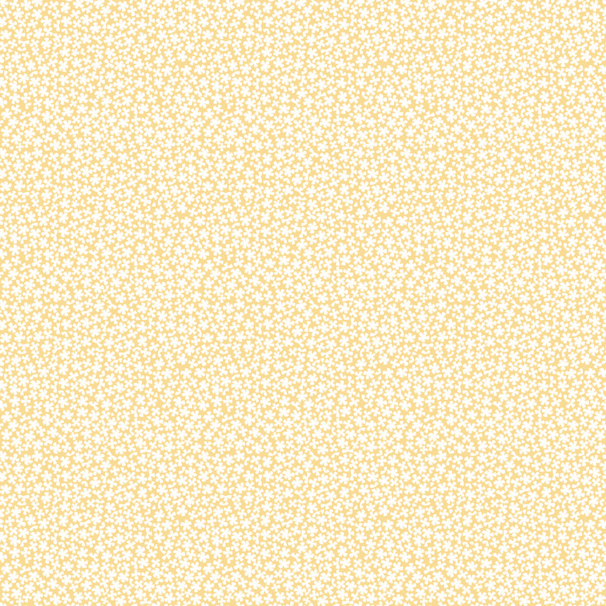 Sunshine and Sweet Tea Sweet Alyssum Sunshine for Riley Blake Fabrics C14326-SUNSHINE