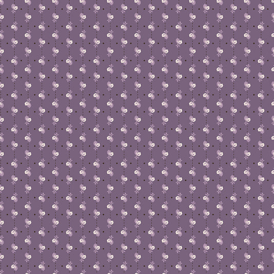 Autumn Leaves Plum by Lori Holt for Riley Blake Fabrics C14662-PLUM, 1/2 yard increments
