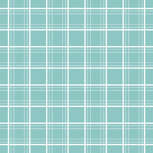 Ski Hill Ski Tracks Aqua by Corinne Wells for Riley Blake Designs C14774-AQUA, 1/2 yard increments