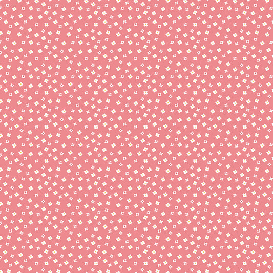 Gone Glamping Blossoms Coral by Lori Whitlock for Riley Blake Fabrics C14794-CORAL, 1/2 yard increments
