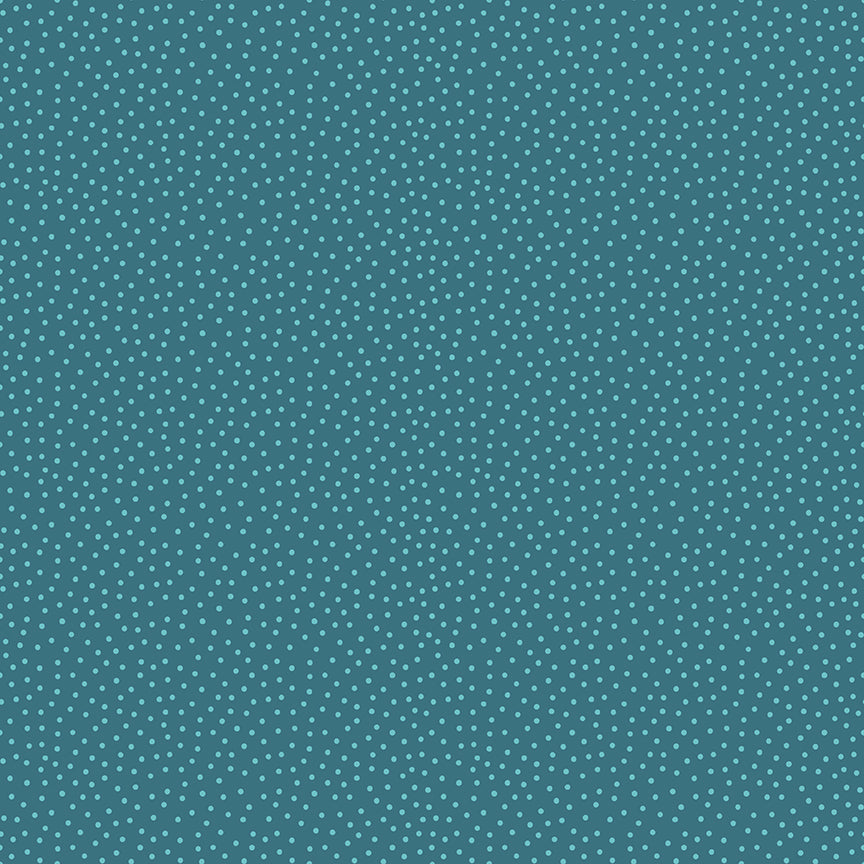 Gone Glamping Dots Blue by Lori Whitlock for Riley Blake Fabrics C14796-BLUE, 1/2 yard increments