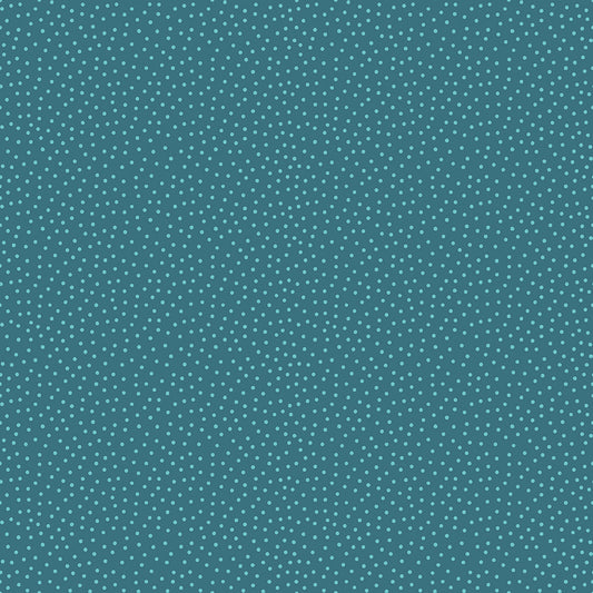 Gone Glamping Dots Blue by Lori Whitlock for Riley Blake Fabrics C14796-BLUE, 1/2 yard increments