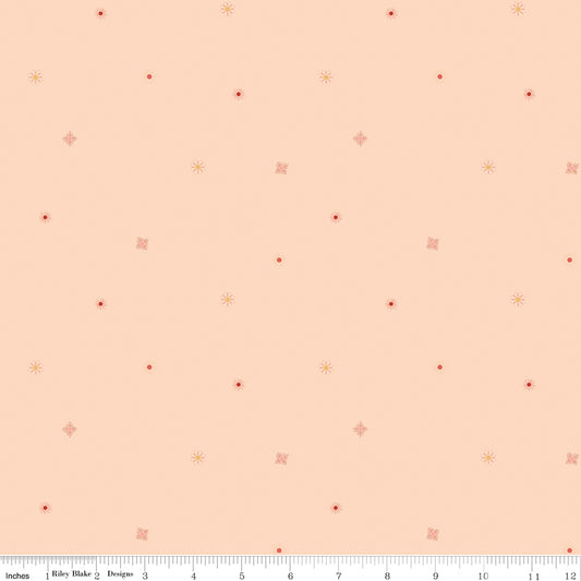 Stay Wild Suns Blush by Amanda Niederhauser for Riley Blake Fabrics C15216-BLUSH, 1/2 yard increments