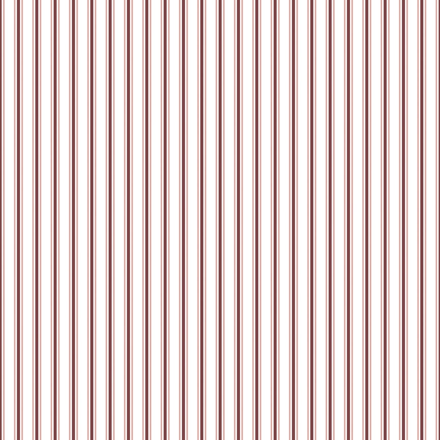 A Walk on the Prairie Stripes White by Melissa Gilbert for Riley Blake Fabrics C15234-WHITE, 1/2 yard increments